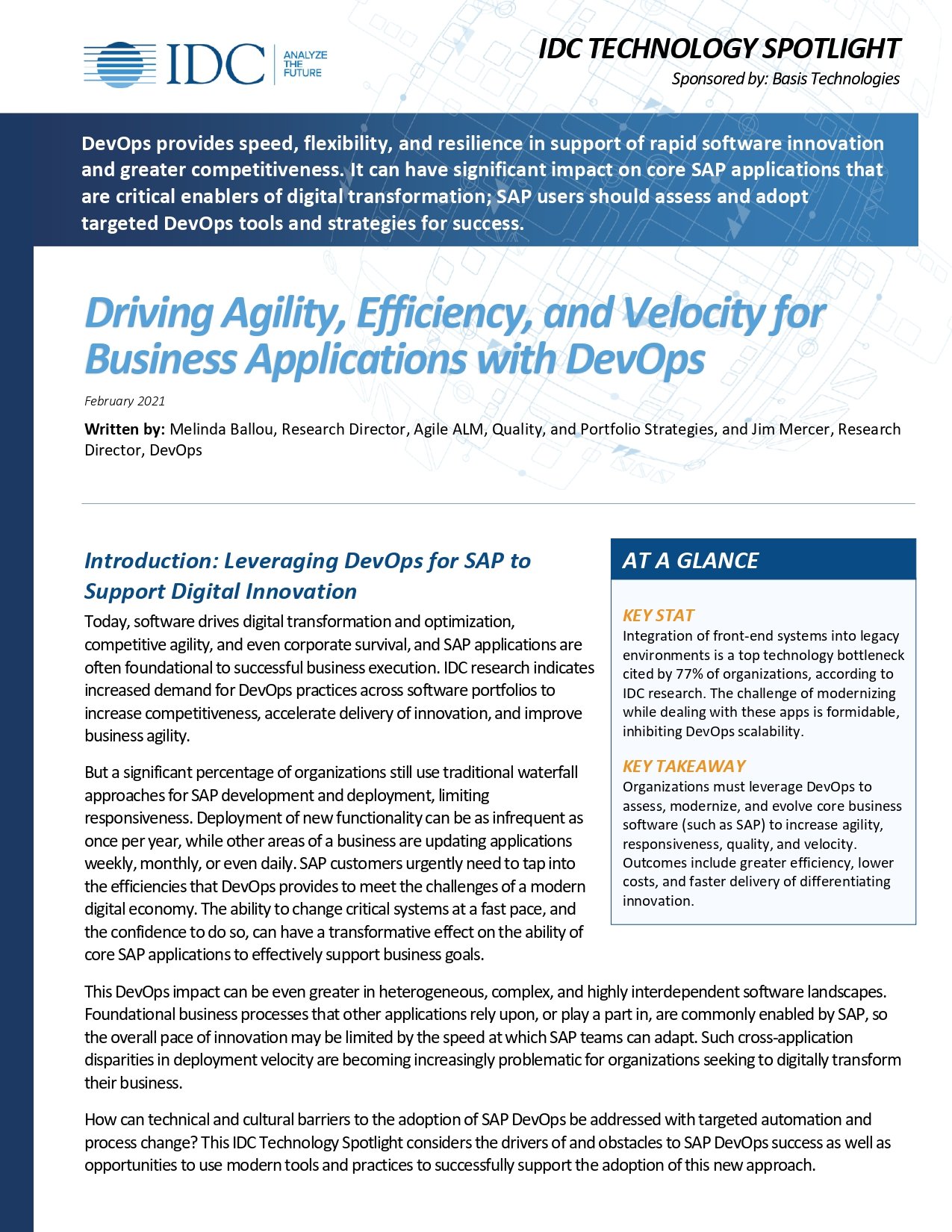 Executive championing AI transformation